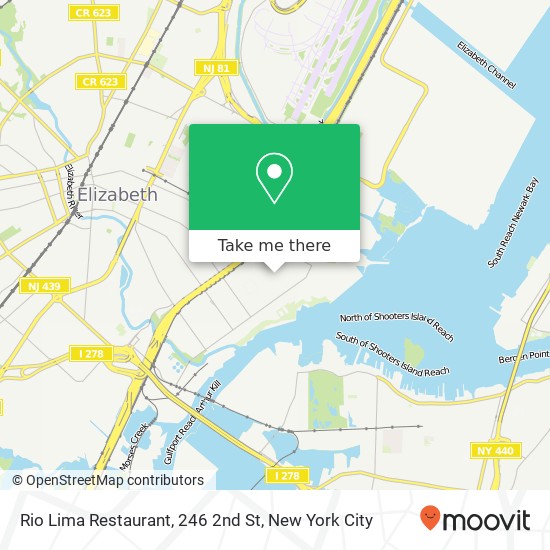 Rio Lima Restaurant, 246 2nd St map