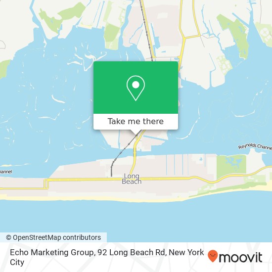 Echo Marketing Group, 92 Long Beach Rd map