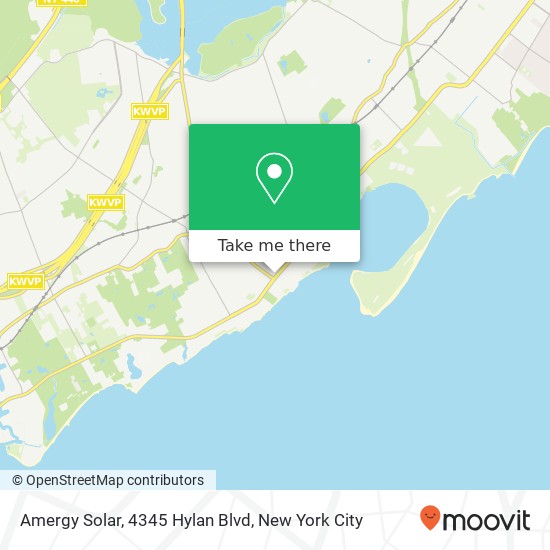 Mapa de Amergy Solar, 4345 Hylan Blvd