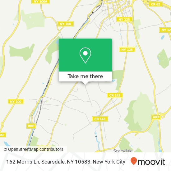 162 Morris Ln, Scarsdale, NY 10583 map