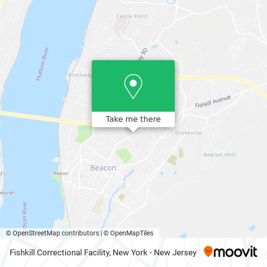 Mapa de Fishkill Correctional Facility