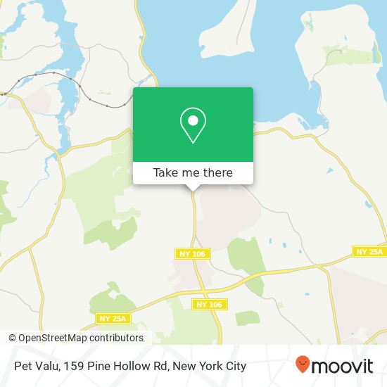 Pet Valu, 159 Pine Hollow Rd map