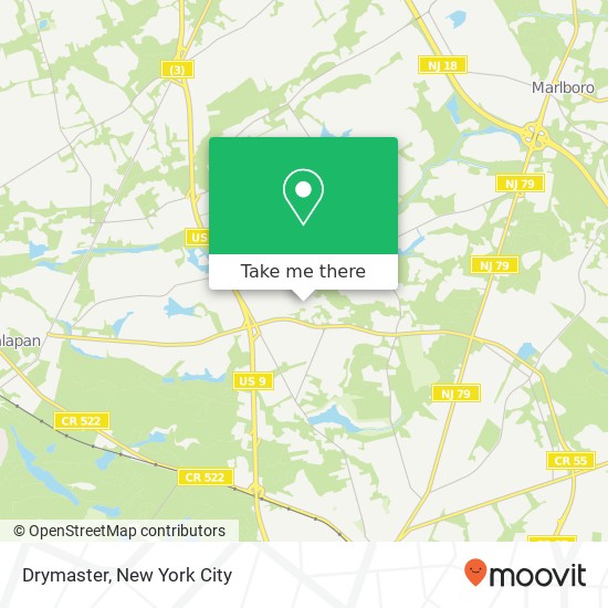 Mapa de Drymaster