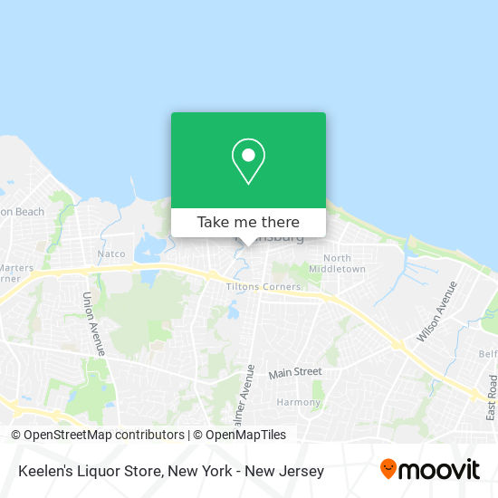 Keelen's Liquor Store map