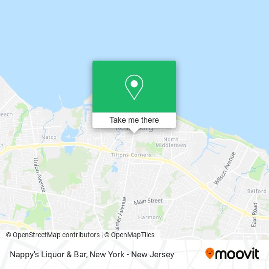 Mapa de Nappy's Liquor & Bar