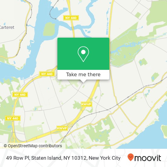 49 Row Pl, Staten Island, NY 10312 map