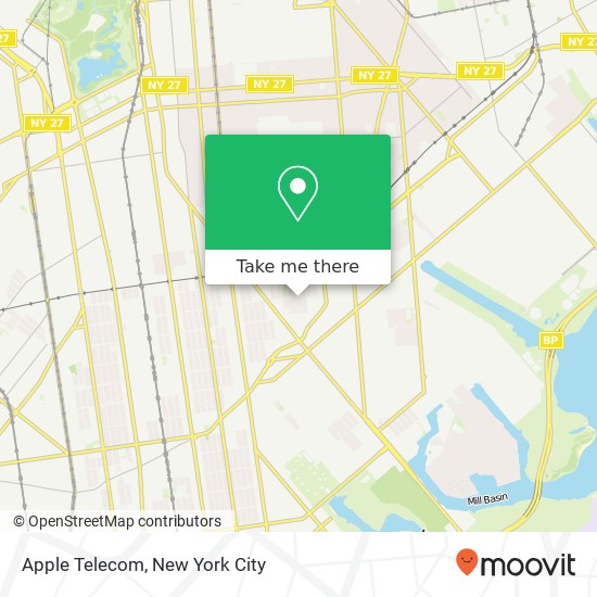 Mapa de Apple Telecom