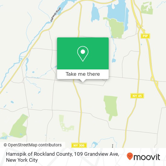 Hamspik of Rockland County, 109 Grandview Ave map