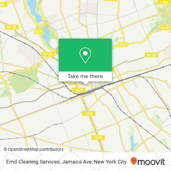 Mapa de Emd Cleaning Services, Jamaica Ave