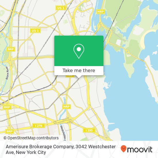 Mapa de Amerisure Brokerage Company, 3042 Westchester Ave