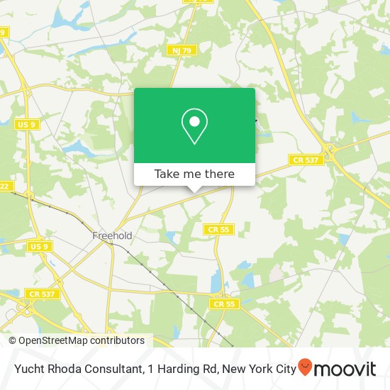 Yucht Rhoda Consultant, 1 Harding Rd map