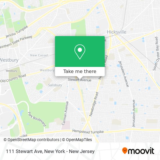 Mapa de 111 Stewart Ave