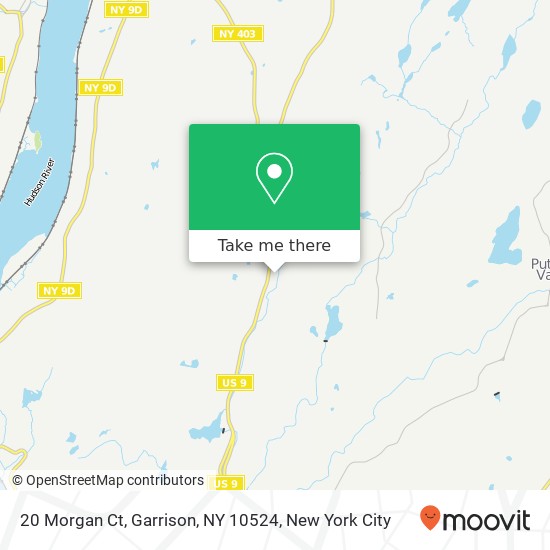 20 Morgan Ct, Garrison, NY 10524 map
