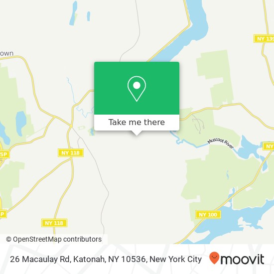 26 Macaulay Rd, Katonah, NY 10536 map