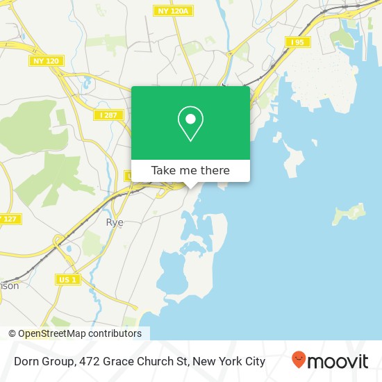 Mapa de Dorn Group, 472 Grace Church St