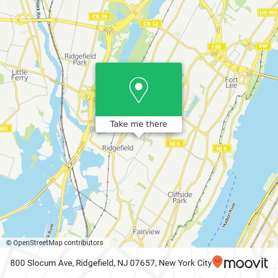 800 Slocum Ave, Ridgefield, NJ 07657 map