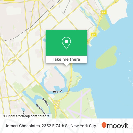 Jomart Chocolates, 2352 E 74th St map