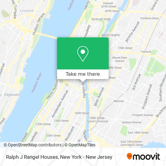 Mapa de Ralph J Rangel Houses