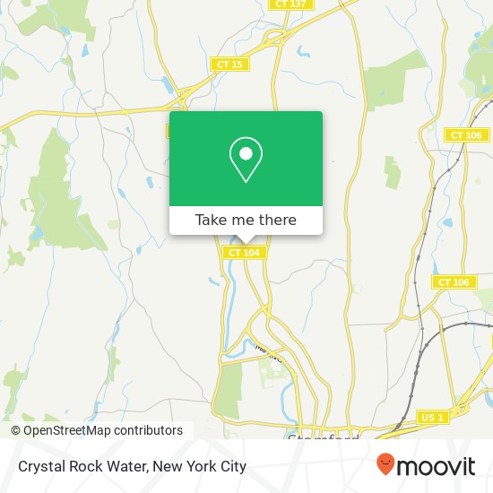 Mapa de Crystal Rock Water