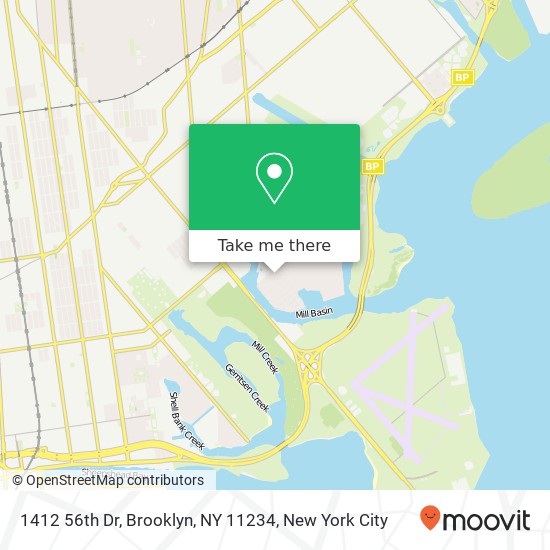 1412 56th Dr, Brooklyn, NY 11234 map