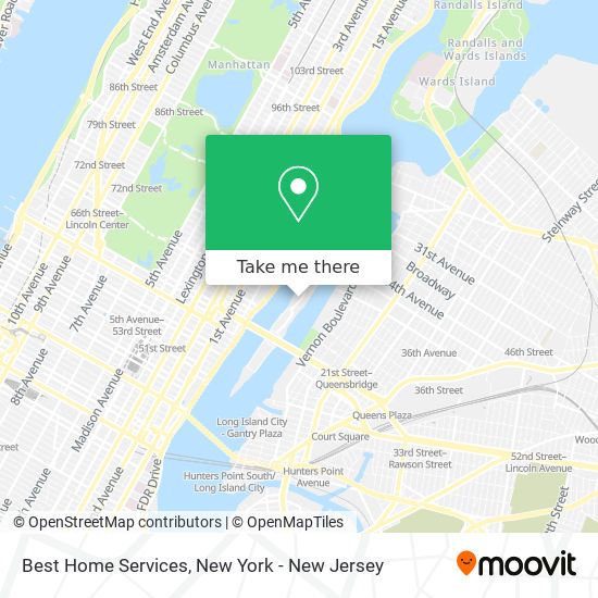 Best Home Services map