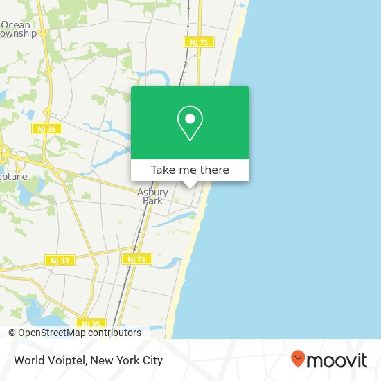 World Voiptel map