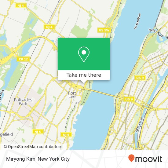 Miryong Kim map