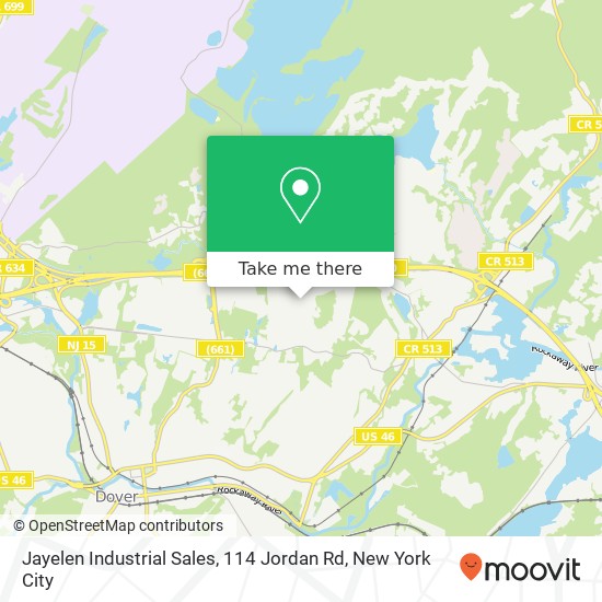 Jayelen Industrial Sales, 114 Jordan Rd map