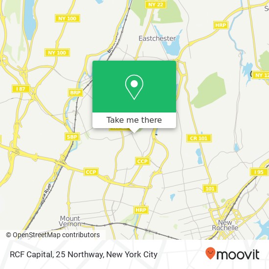 RCF Capital, 25 Northway map