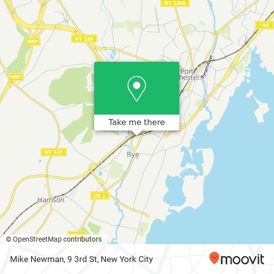 Mike Newman, 9 3rd St map