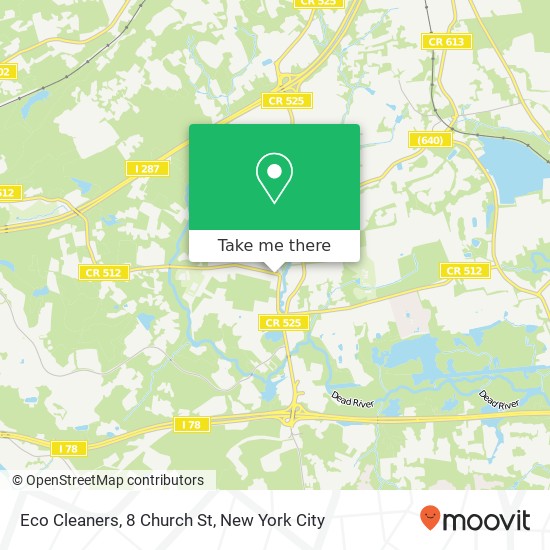 Mapa de Eco Cleaners, 8 Church St