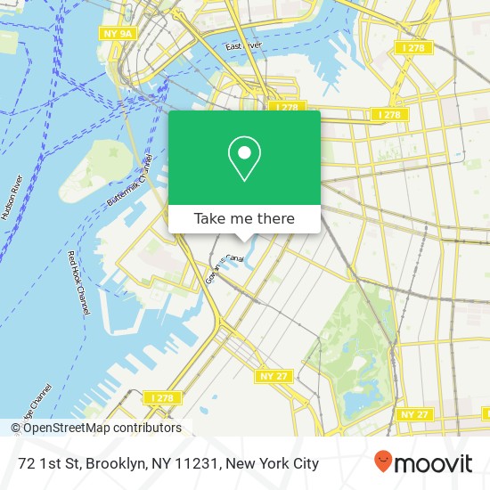 72 1st St, Brooklyn, NY 11231 map