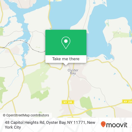 48 Capitol Heights Rd, Oyster Bay, NY 11771 map