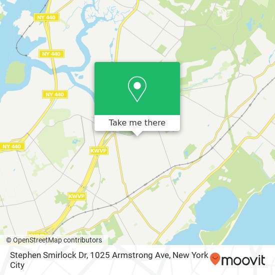Mapa de Stephen Smirlock Dr, 1025 Armstrong Ave