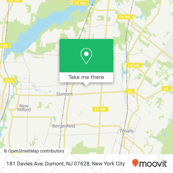 181 Davies Ave, Dumont, NJ 07628 map