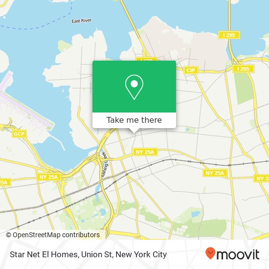 Mapa de Star Net El Homes, Union St