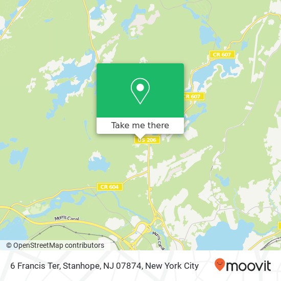 6 Francis Ter, Stanhope, NJ 07874 map
