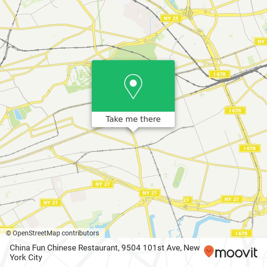 China Fun Chinese Restaurant, 9504 101st Ave map