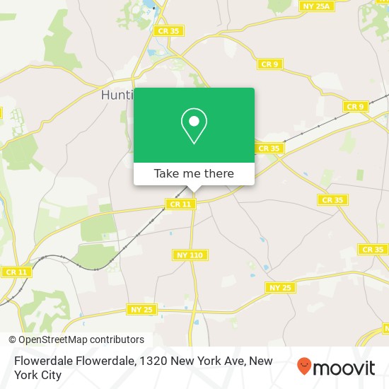 Mapa de Flowerdale Flowerdale, 1320 New York Ave