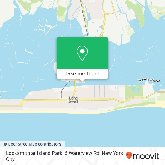 Locksmith at Island Park, 6 Waterview Rd map