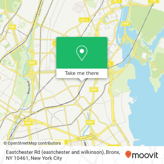 Eastchester Rd (eastchester and wilkinson), Bronx, NY 10461 map