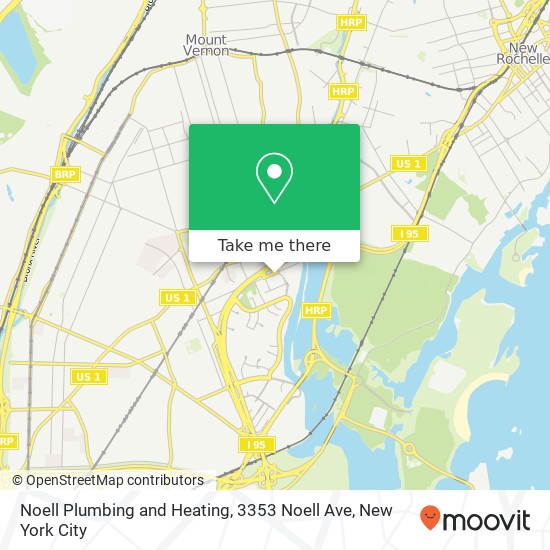Mapa de Noell Plumbing and Heating, 3353 Noell Ave