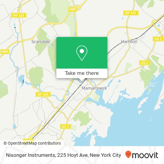 Mapa de Nisonger Instruments, 225 Hoyt Ave
