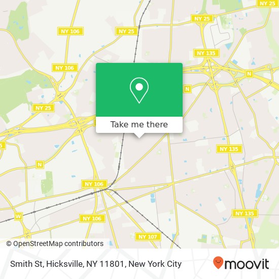 Mapa de Smith St, Hicksville, NY 11801