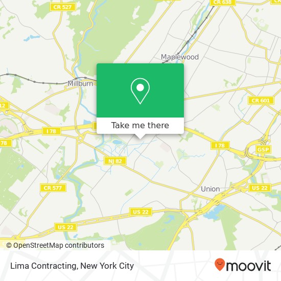 Lima Contracting map