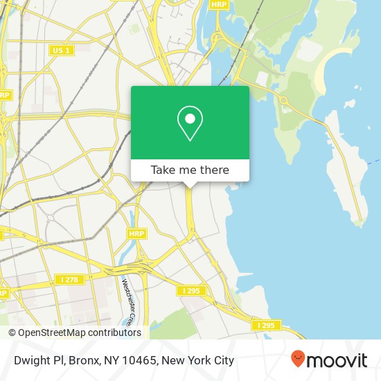 Dwight Pl, Bronx, NY 10465 map