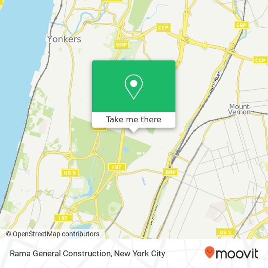 Mapa de Rama General Construction