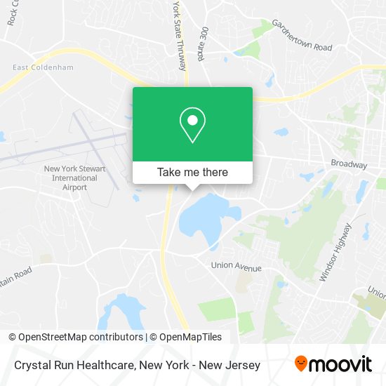 Crystal Run Healthcare map