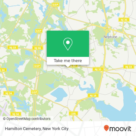Mapa de Hamilton Cemetery