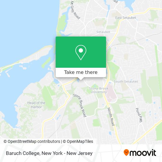 Baruch College map